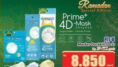 Promo Harga FIT-U-MASK Masker Duckbill 3D 5 pcs - Hari Hari