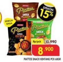 Piattos Snack Kentang 68 gr Diskon 19%, Harga Promo Rp8.900, Harga Normal Rp10.990