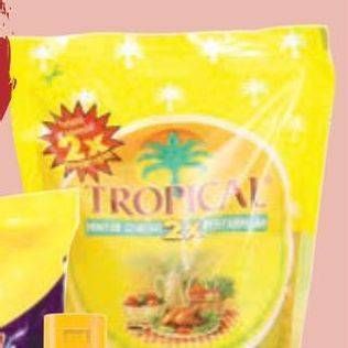 Promo Harga TROPICAL Minyak Goreng 1000 ml - LotteMart
