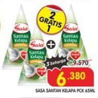 Promo Harga Sasa Santan Cair 65 ml - Superindo