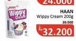 Promo Harga HAAN Wippy Cream 200 gr - Alfamidi