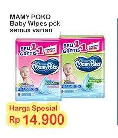 Promo Harga Mamy Poko Baby Wipes All Variants 48 pcs - Indomaret