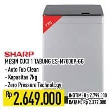 Promo Harga Sharp ES-M7000P-GG  - Hypermart