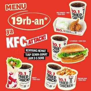 Promo Harga KFC Attack  - KFC