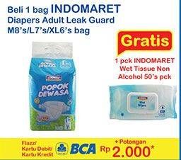 Promo Harga Indomaret Diapers Adult M8, L7, XL6  - Indomaret