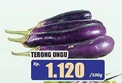 Promo Harga Terong Ungu per 100 gr - Hari Hari