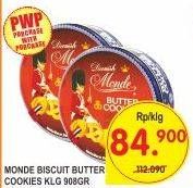 Promo Harga MONDE Butter Cookies 908 gr - Superindo