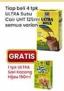 Promo Harga Ultra Milk Susu UHT All Variants 125 ml - Indomaret
