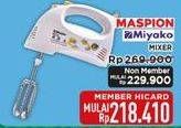 Promo Harga Maspion/Miyako Hand Mixer  - Hypermart
