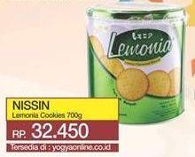 Promo Harga NISSIN Cookies Lemonia Lemon 700 gr - Yogya
