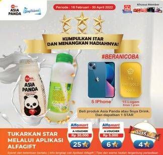 Promo Harga ASIA PANDA/ SOYLICIOUS Soya Drink  - Alfamart