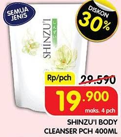 Promo Harga Shinzui Body Cleanser All Variants 420 ml - Superindo