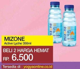 Promo Harga MIZONE Minuman Bernutrisi Active Lychee Lemon 350 ml - Yogya