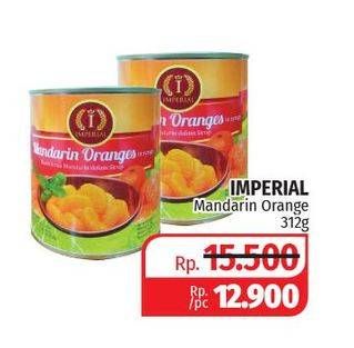Promo Harga IMPERIAL Mandarin Oranges 312 gr - Lotte Grosir