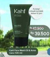 Promo Harga Kahf Face Wash Oil And Acne Care 100 ml - Alfamart