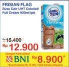 Promo Harga FRISIAN FLAG Susu UHT Purefarm Full Cream, Chocolate 900 ml - Indomaret