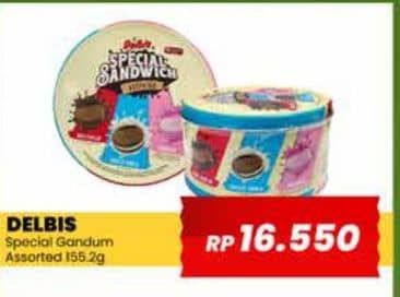 Promo Harga Delbis Special Gandum Assorted 155 gr - Yogya