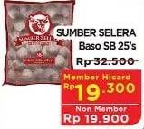 Promo Harga SUMBER SELERA Bakso Sapi SB Serba Guna 25 pcs - Hypermart