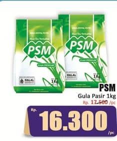 Promo Harga PSM Gula Pasir 1000 gr - Hari Hari