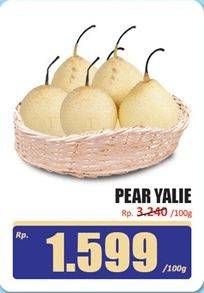 Promo Harga Pear Ya Lie per 100 gr - Hari Hari