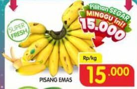 Promo Harga Pisang Mas per 100 gr - Superindo