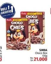 Promo Harga SIMBA Cereal Choco Chips 170 gr - LotteMart