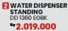 Promo Harga Modena DD 1360 EGBK | Water Dispenser Standing  - COURTS