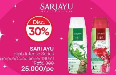 Promo Harga SARIAYU Hijab Series Conditioner, Shampoo 180 ml - Guardian