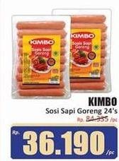 Promo Harga Kimbo Sosis Sapi Goreng 24 pcs - Hari Hari