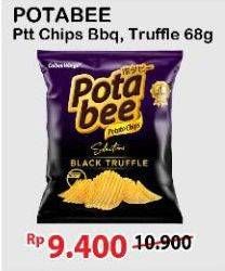 Promo Harga Potabee Snack Potato Chips BBQ Beef, Black Truffle 68 gr - Alfamart