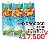 Promo Harga Hydro Coco Minuman Kelapa Original 1000 ml - LotteMart