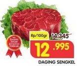 Promo Harga Daging Sengkel (Shankle) per 100 gr - Superindo