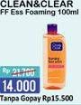 Promo Harga CLEAN & CLEAR Facial Wash Ess Foaming 100 ml - Alfamart