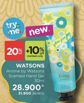 Promo Harga AROME Hand Gel 30 ml - Watsons