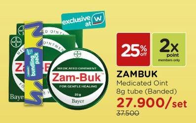 Promo Harga ZAM-BUK Medicated Ointment 8 gr - Watsons