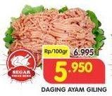 Promo Harga Daging Giling Ayam per 100 gr - Superindo