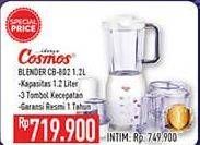 Promo Harga COSMOS CB 802 | Blender 1200 ml - Hypermart