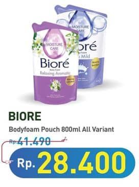 Promo Harga Biore Body Foam Beauty All Variants 800 ml - Hypermart