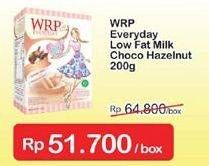 Promo Harga WRP Everyday Less Fat Milk Choco Hazelnut 200 gr - Indomaret