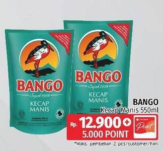 Promo Harga BANGO Kecap Manis 550 ml - LotteMart