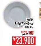 Promo Harga KOPIN Plate White  - Hypermart
