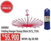 Promo Harga HAWAII Folding Hanger 24-1124  - Hypermart