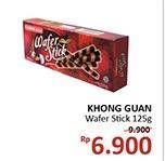 Promo Harga KHONG GUAN Wafer Stick Chocolate 125 gr - Alfamidi