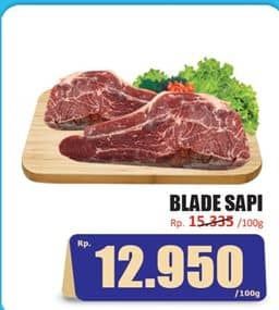 Promo Harga Daging Blade per 100 gr - Hari Hari