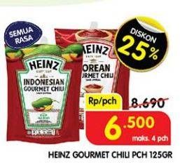 Promo Harga Heinz Gourmet Chili All Variants 125 gr - Superindo