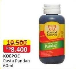 Promo Harga KOEPOE KOEPOE Aroma Pasta Pandan 60 ml - Alfamart
