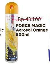 Promo Harga Force Magic Insektisida Spray Orange 600 ml - Alfamidi