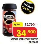 Promo Harga Nescafe Classic Coffee 100 gr - Superindo