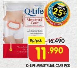 Promo Harga Q-LIFE Menstrual Care  - Superindo