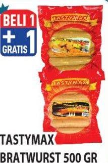 Promo Harga TASTYMAX Bratwurst per 6 pcs 500 gr - Hypermart